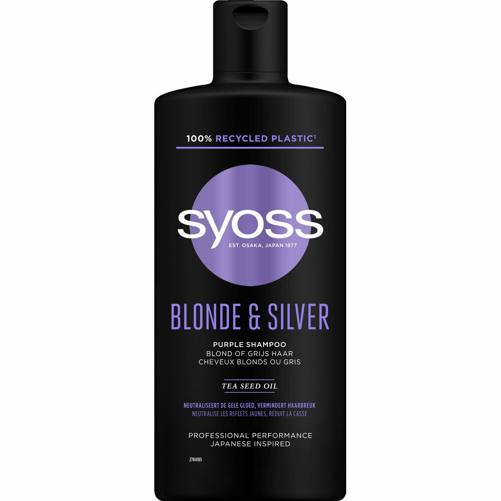 Syoss Shampoo Blonde And Silver 440 Ml | Plein.Nl