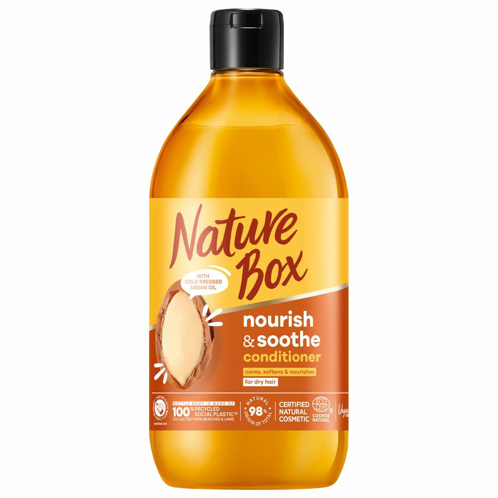 6x Nature Box Argan Nourishment Conditioner 385 ml