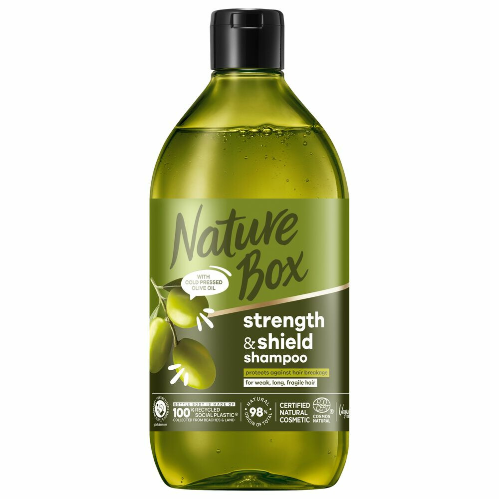 Nature Box Olive Strength Shampoo 385 ml