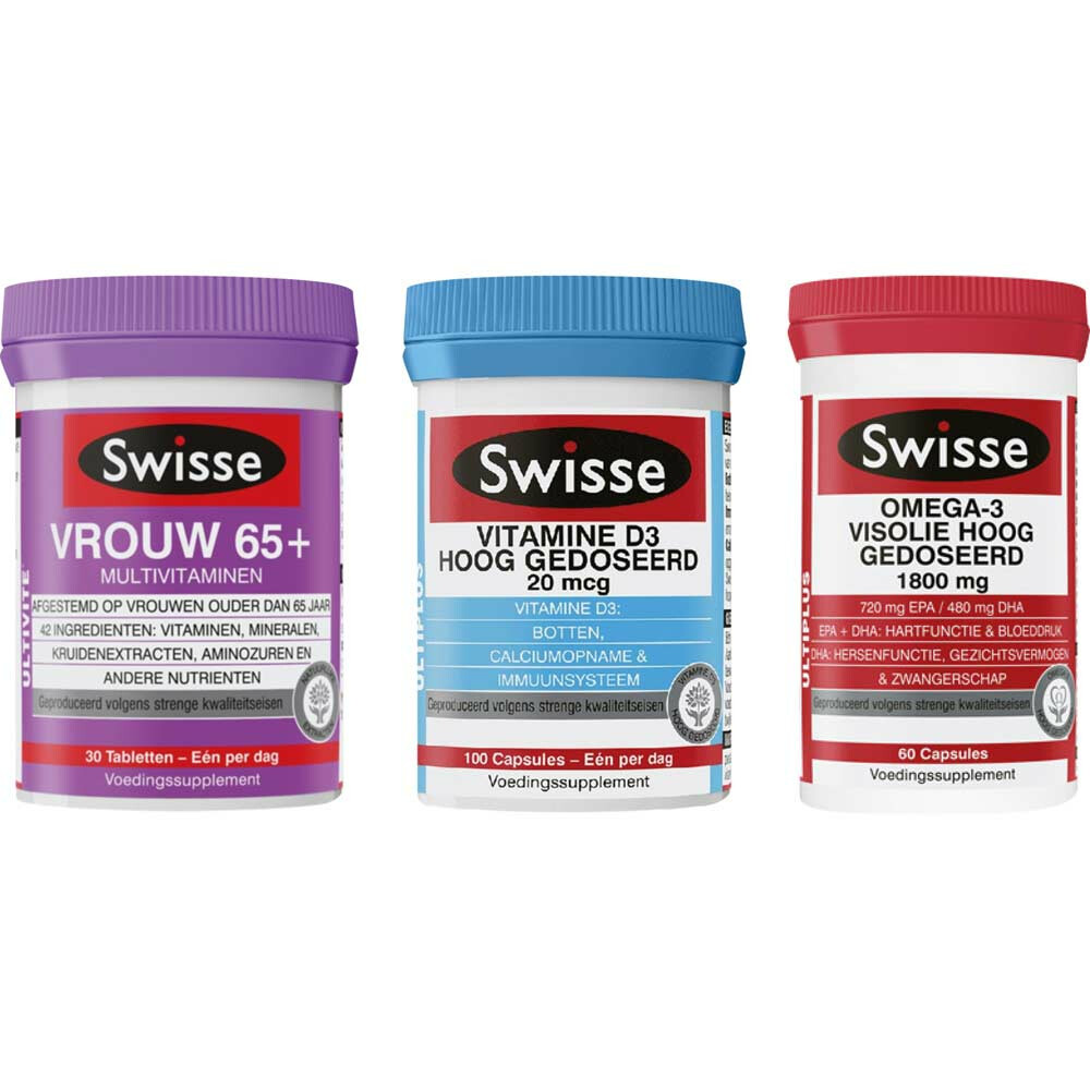 Swisse Fitte 65-Plussers Vrouw Pakket | Plein.nl