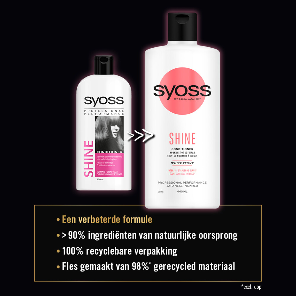 Syoss Shine Boost Conditioner 440 ml | Plein.nl