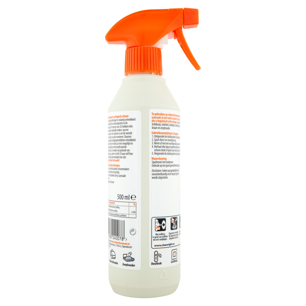 3G Professioneel Sanitairreiniger Ecologisch 500 Ml Plein Nl