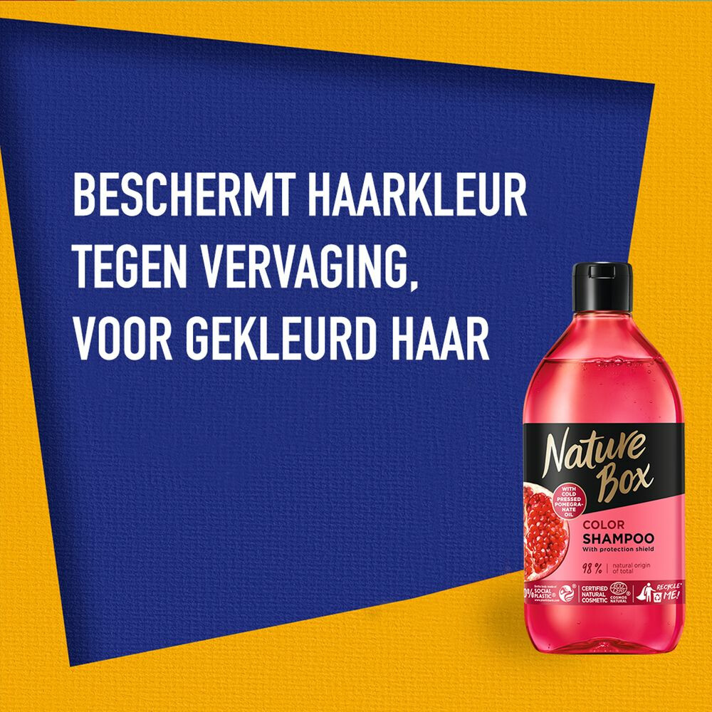 Nature Box Shampoo Pomegranate 385 ml Plein.nl