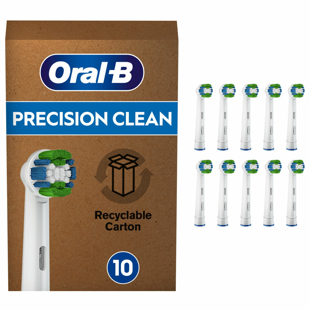 Abnormaal Spit Theseus Oral-B Opzetborstels Precision Clean 10 stuks | Plein.nl