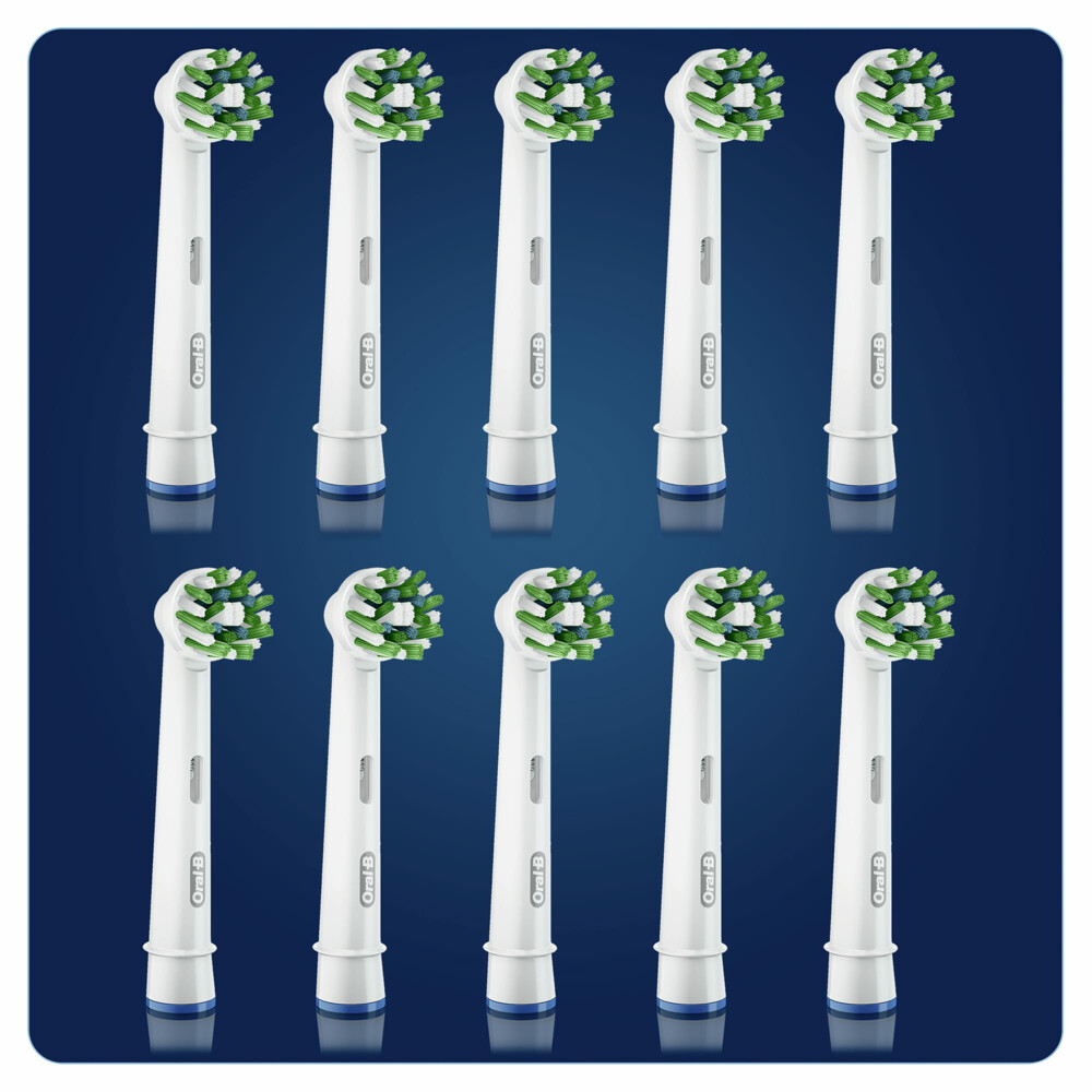 Oral-B Opzetborstels CrossAction 10 Stuks | Plein.nl