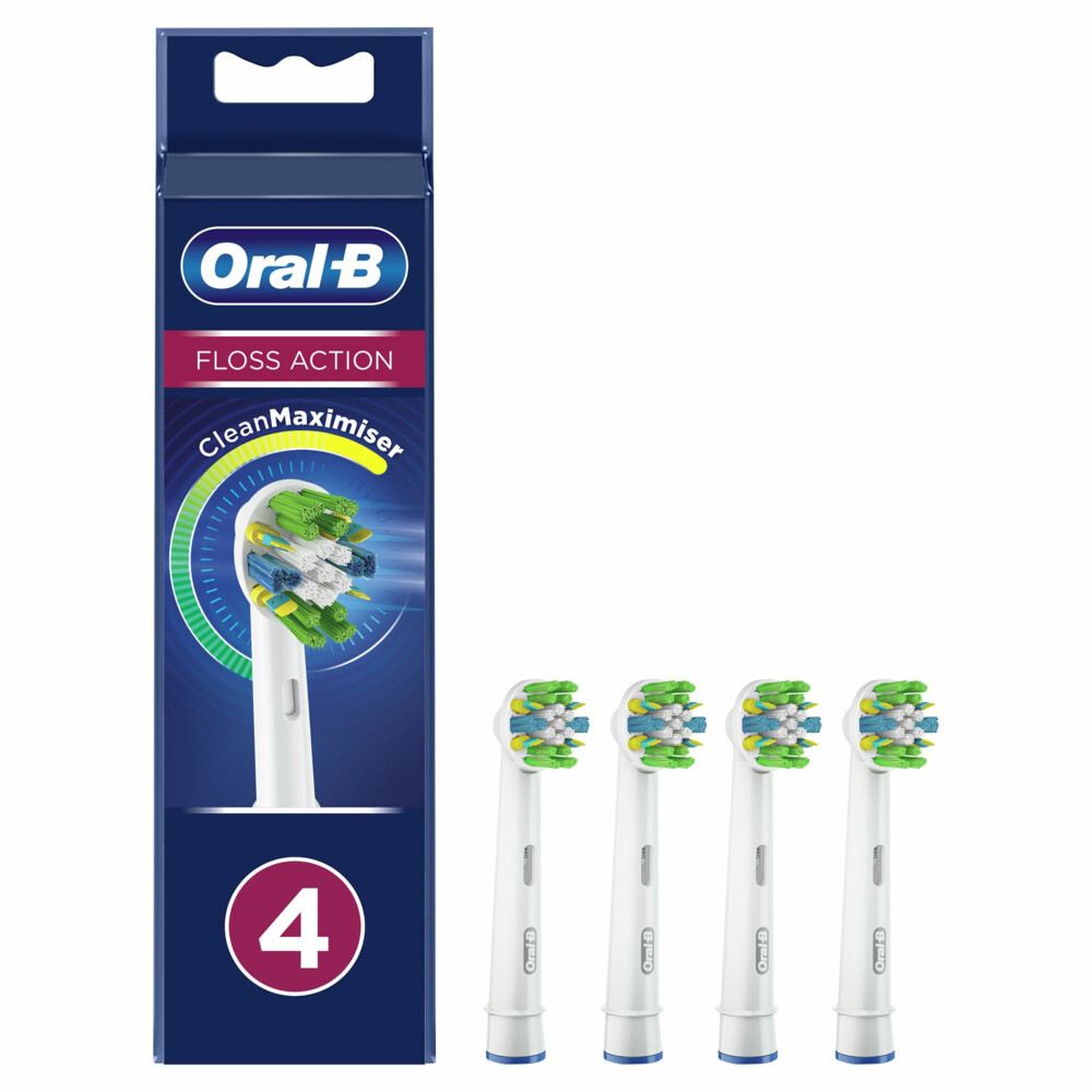 Oral-B FlossAction Opzetborstel 4 Stuks