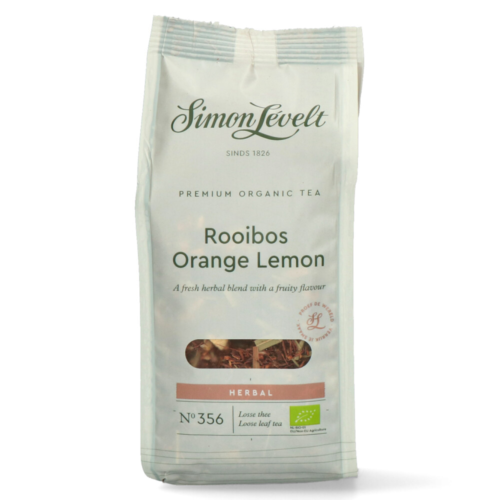 Simon Levelt Rooibos orange lemon 110g