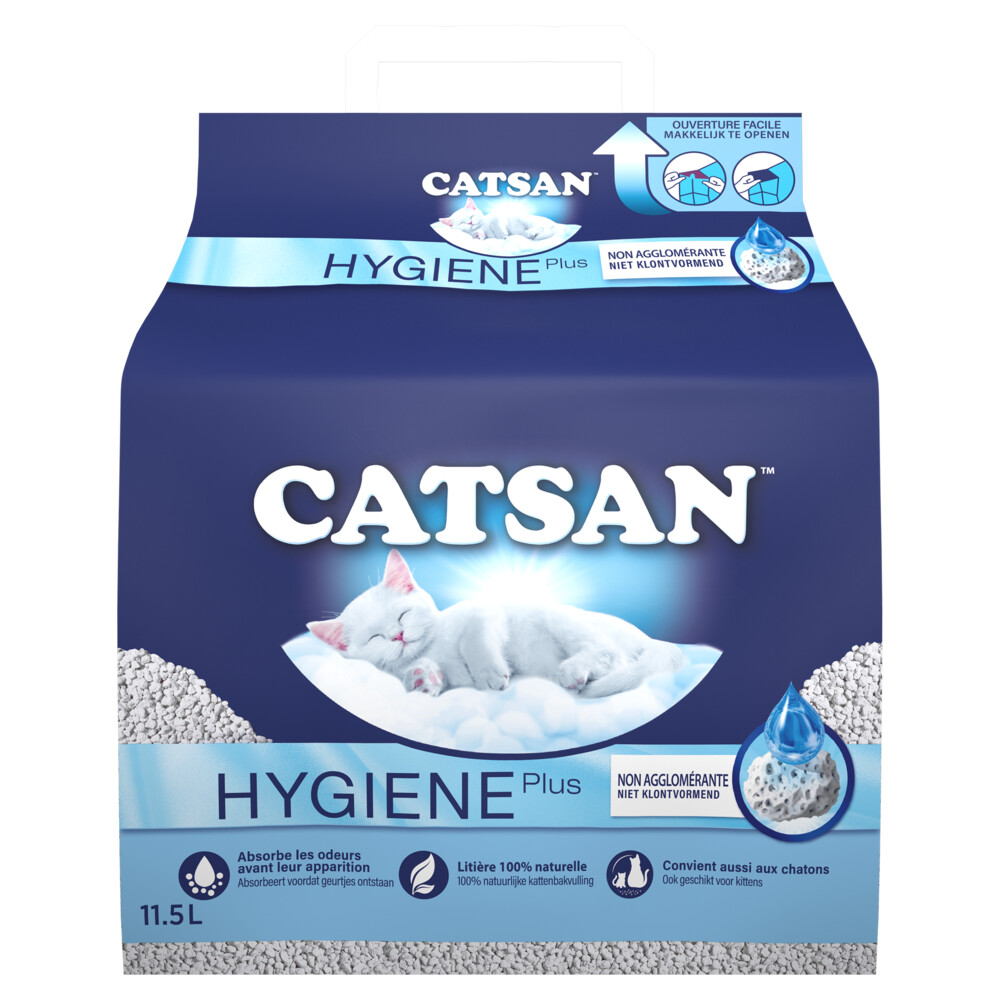 Catsan Hygiene Plus Kattenbakvulling 11.5 l
