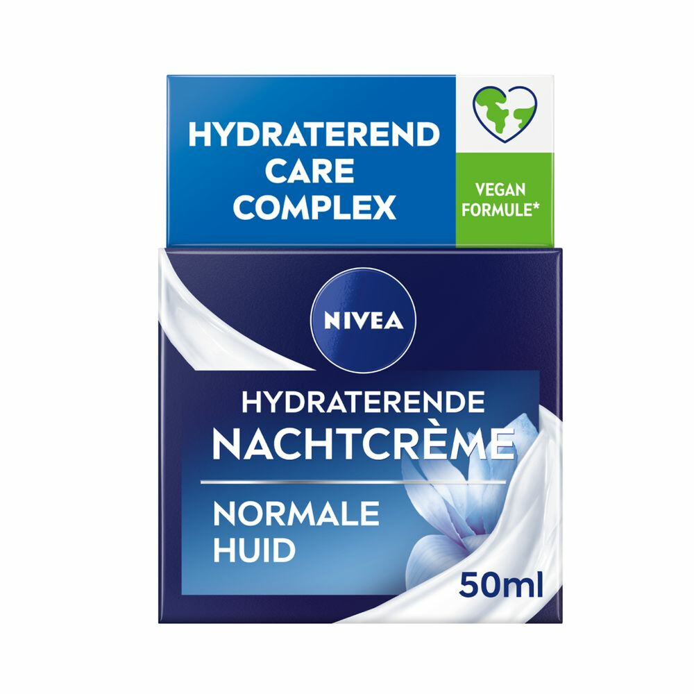 6x Nivea Essentials Hydraterende Nachtcreme 50 ml