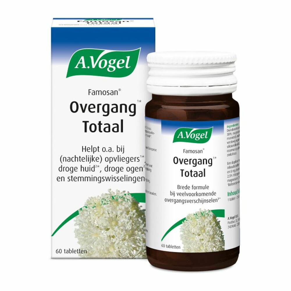 2x A.Vogel Famosan Overgang Totaal 60 tabletten