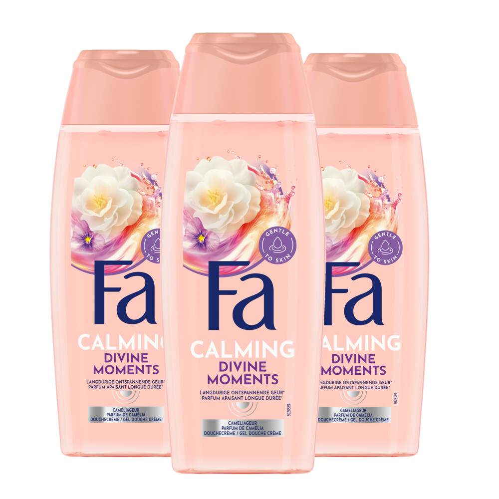 3x Fa Douchecrème Divine Moments 250 ml