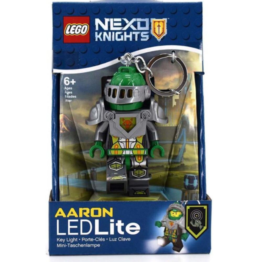 Lego Sleutelhanger met ledlicht Nexo Knights Aaron