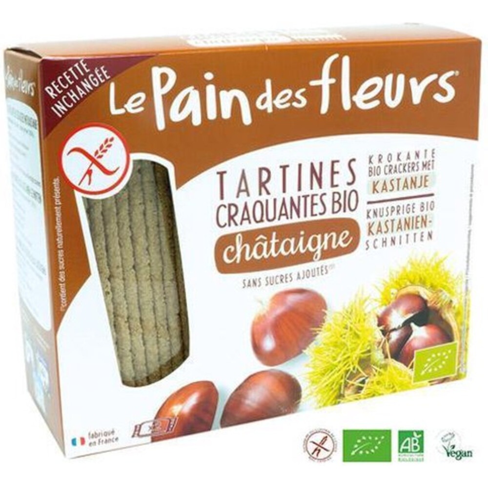 Pain fleur Crackers Kastanje 150 gr