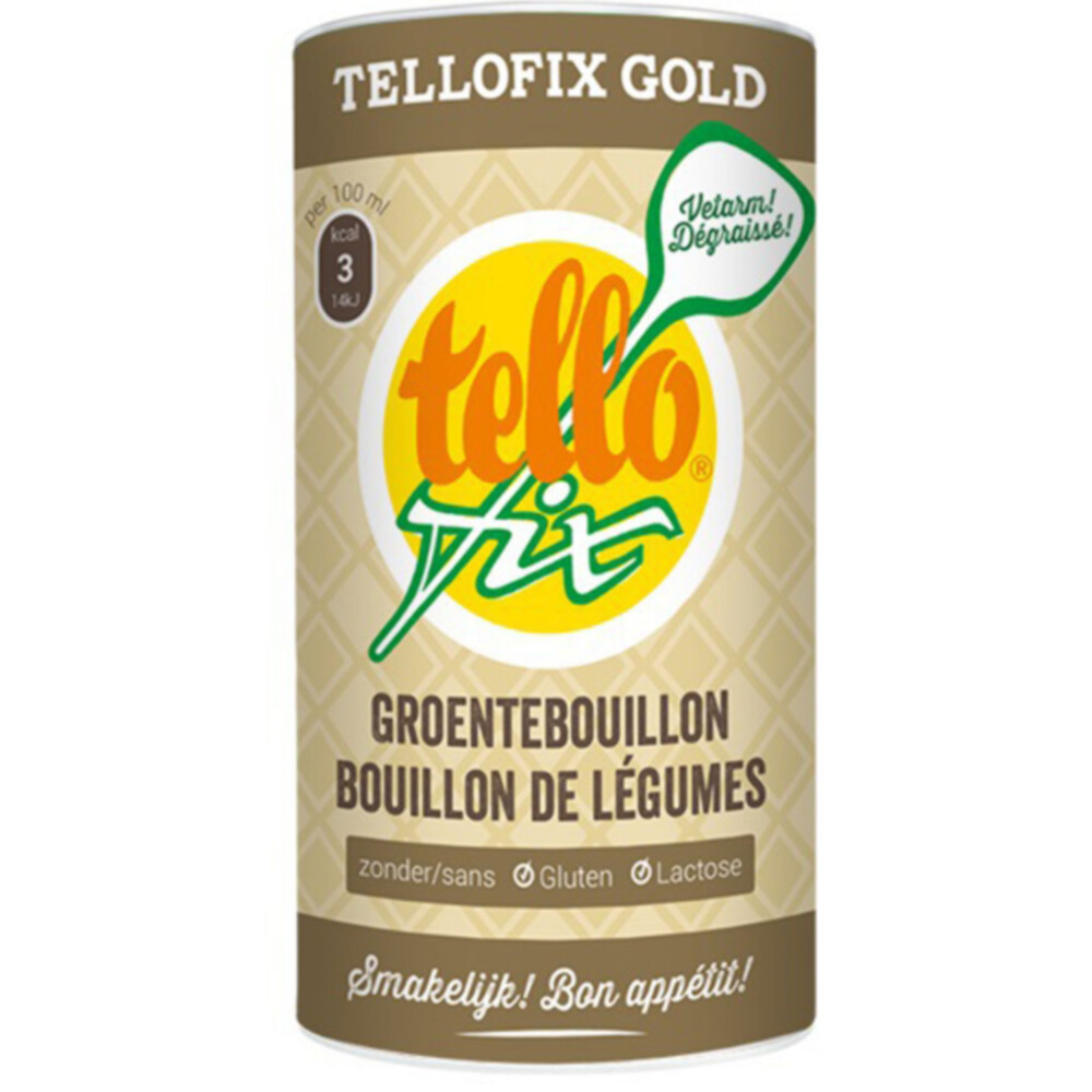 6x Sublimix Tellofix Gold Groentebouillon Glutenvrij 900 gr