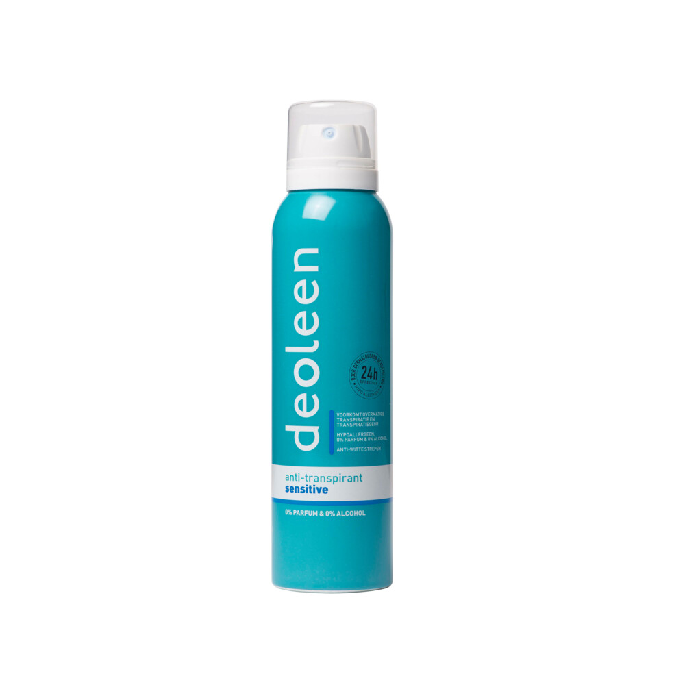 3x Deoleen Deodorant Spray Sensitive Anti-Transpirant 150 ml
