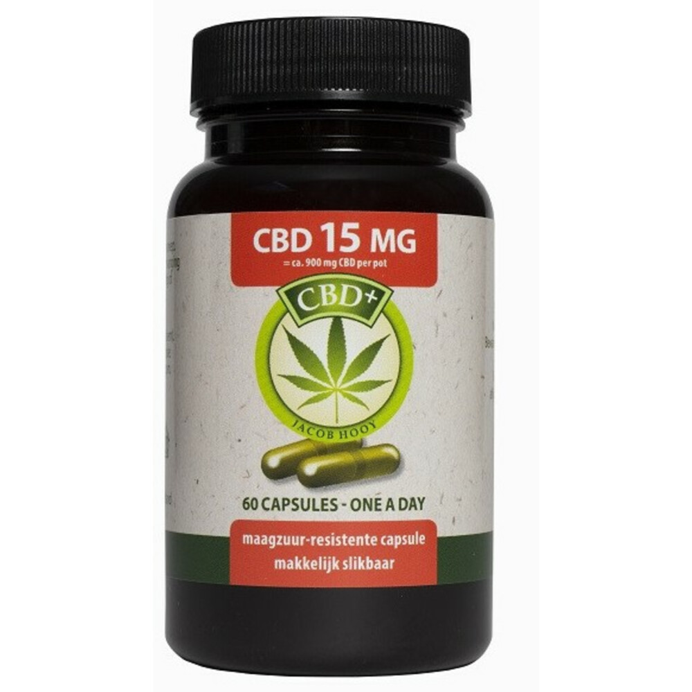 Jacob Hooy CBD Capsules 15 mg 60 capsules