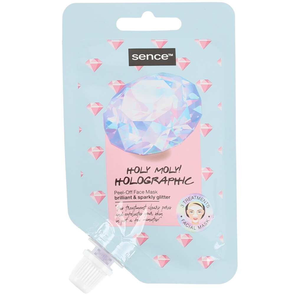 Sence Peel-Off Gezichtsmasker Holographic Glitter 28 gr