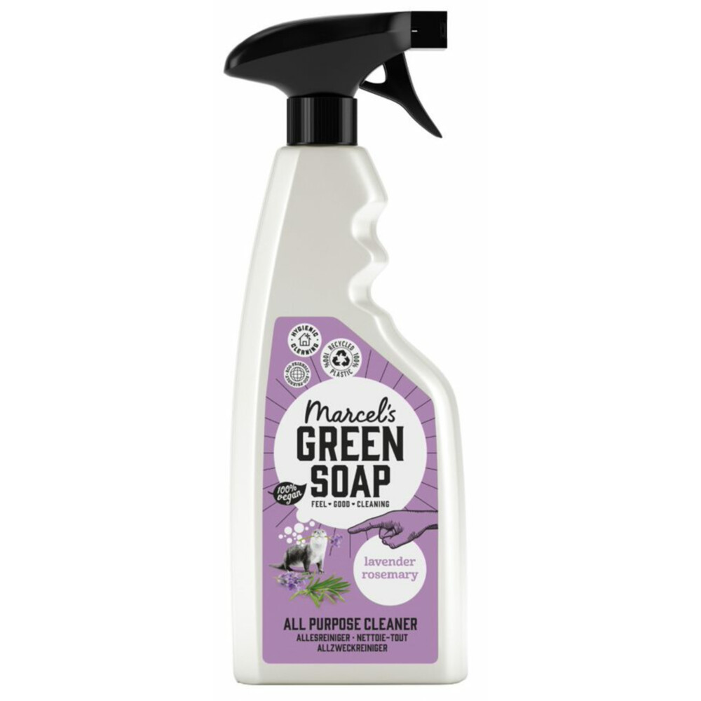 6x Marcel's Green Soap Allesreiniger Spray Lavendel&Rozemarijn 500 ml