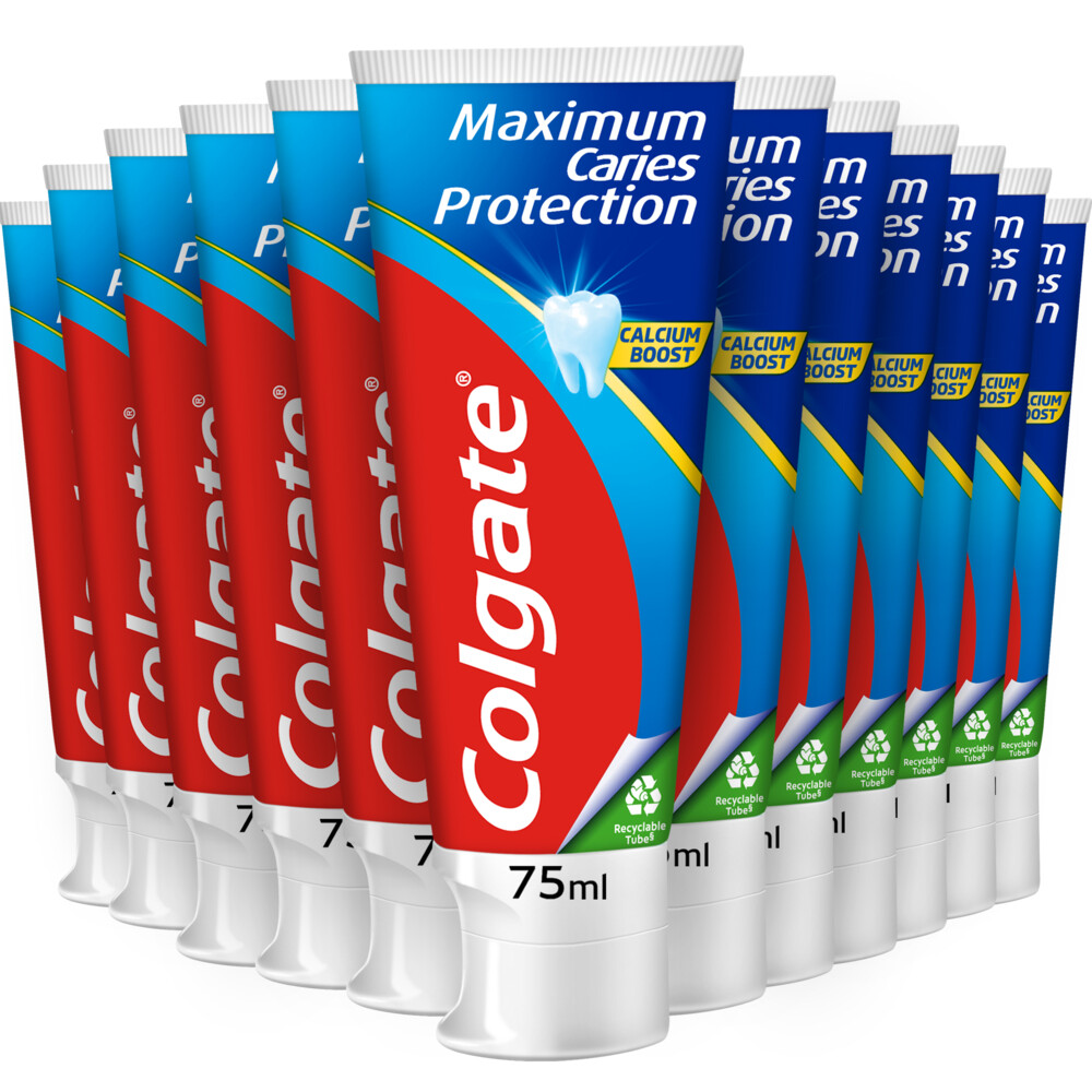 12x Colgate Tandpasta Caries Protection 75 ml