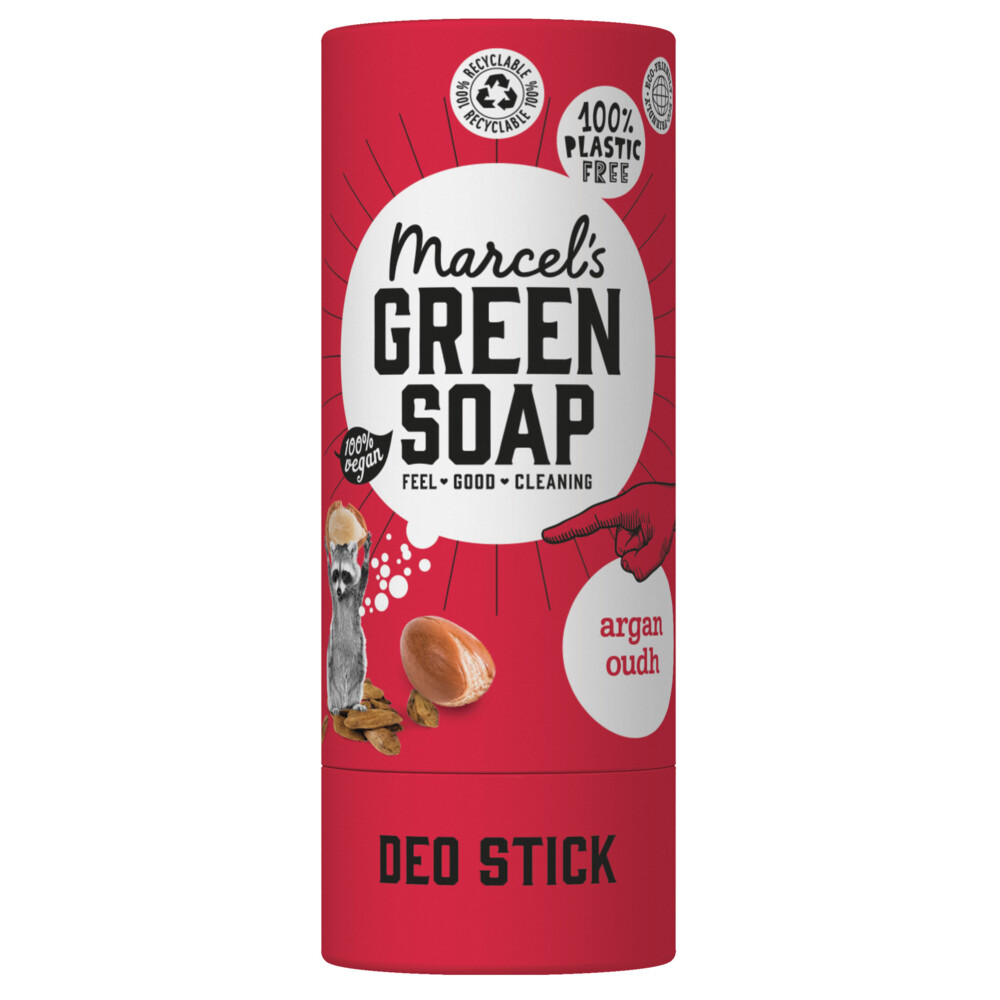 Marcel's GR Soap Deodorant stick argan & oudh 40g