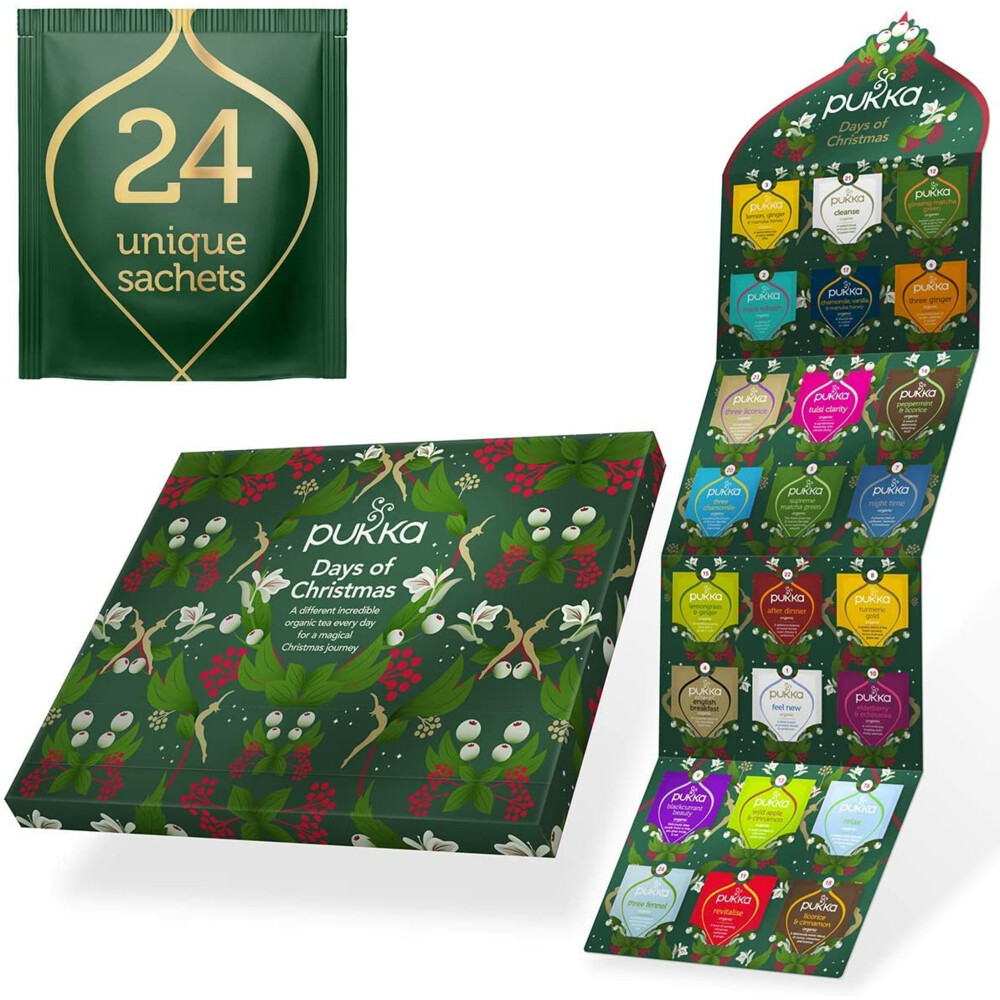 Pukka Thee Adventskalender 24 Zakjes Plein nl