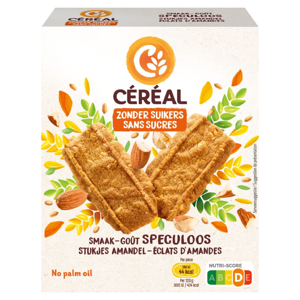 Céréal Speculoos met Stukjes Amandel 110 gr