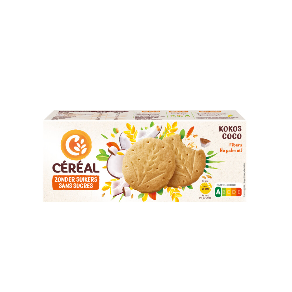 Céréal Kokoskoekjes 132 gr