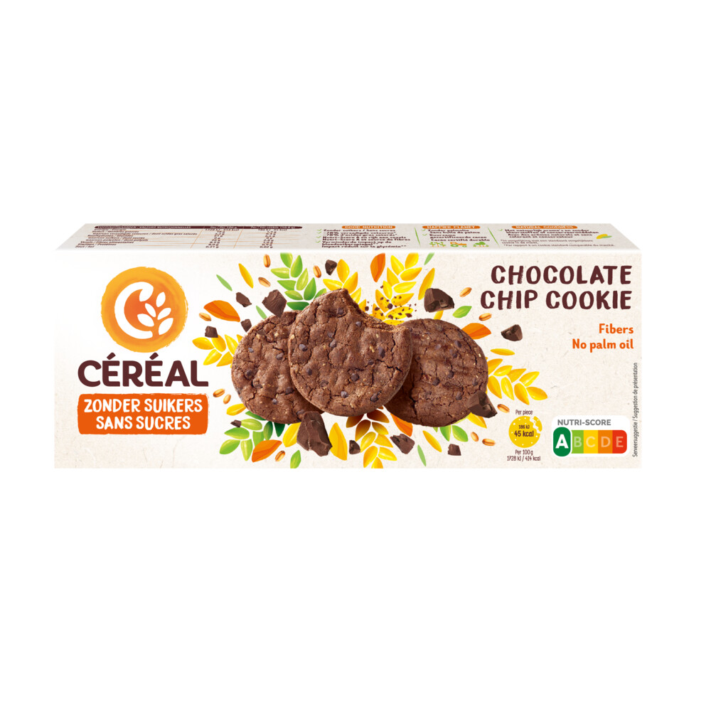 Céréal Chocolate Chip Cookie 130 gr