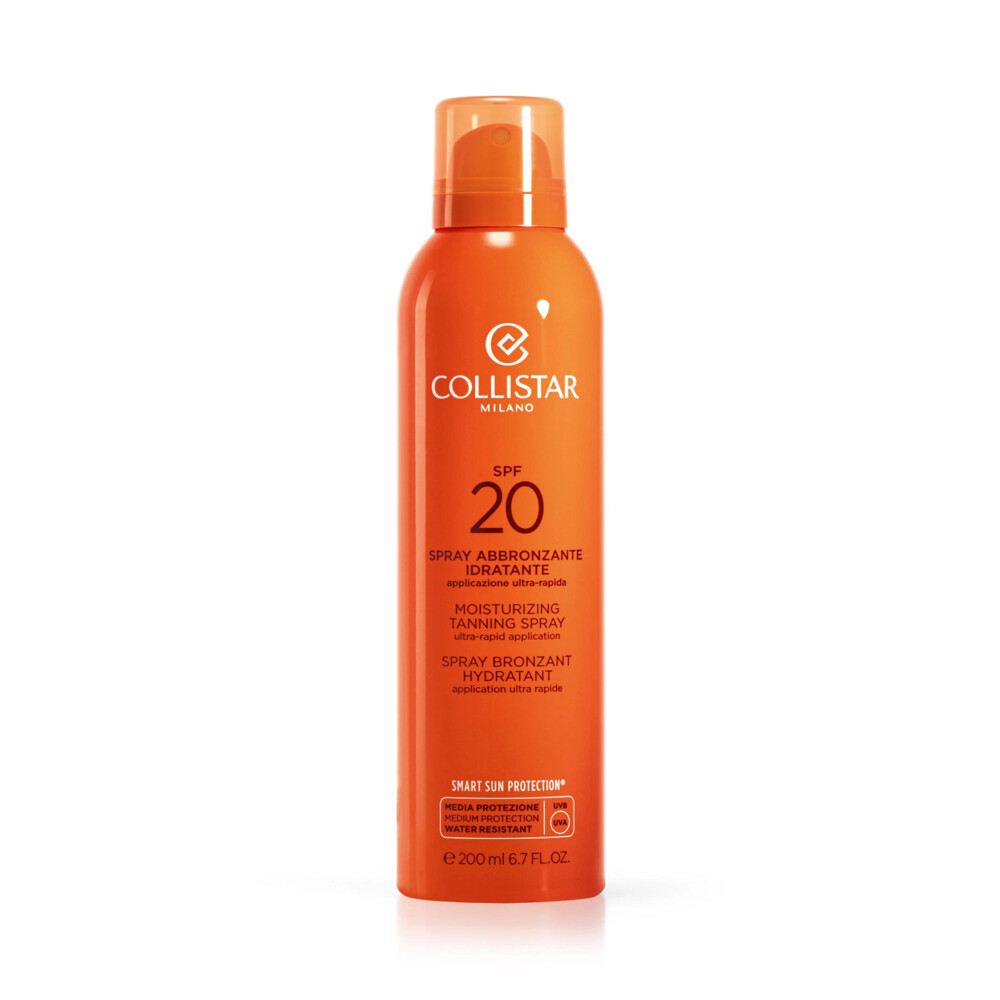 2x Collistar Moisturizing Tanning Spray SPF20 200 ml