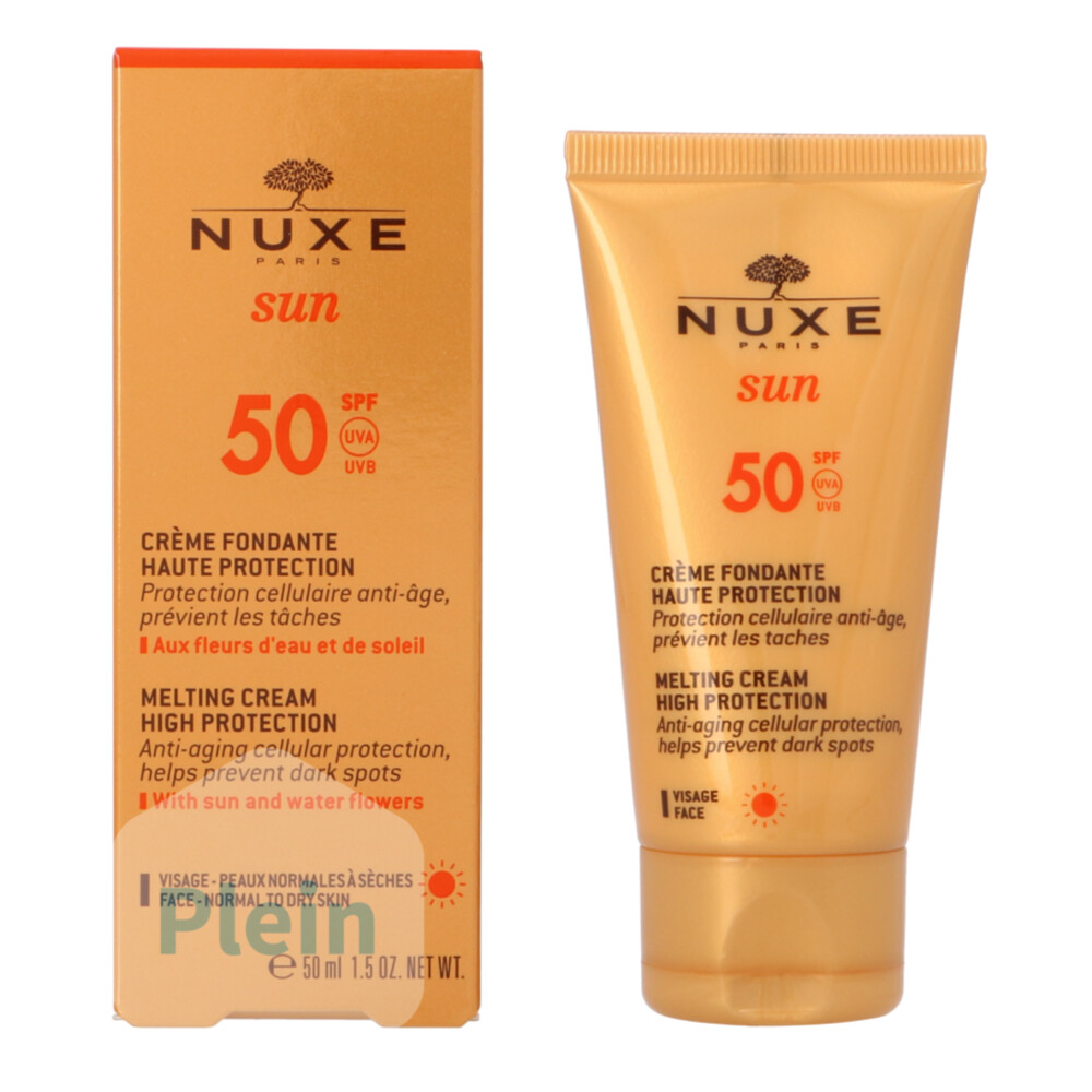 Nuxe Sun Melting Cream High Protection For Face 50 ml