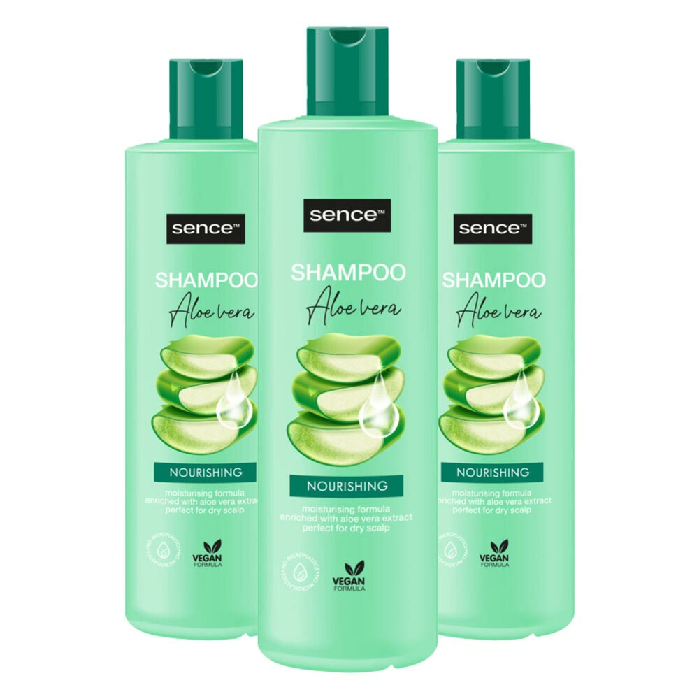 3x Sence Aloë Vera Shampoo 400 ml