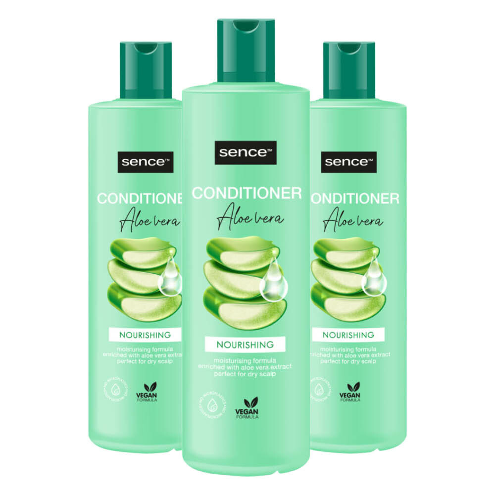 3x Sence Aloë Vera Conditioner 400 ml