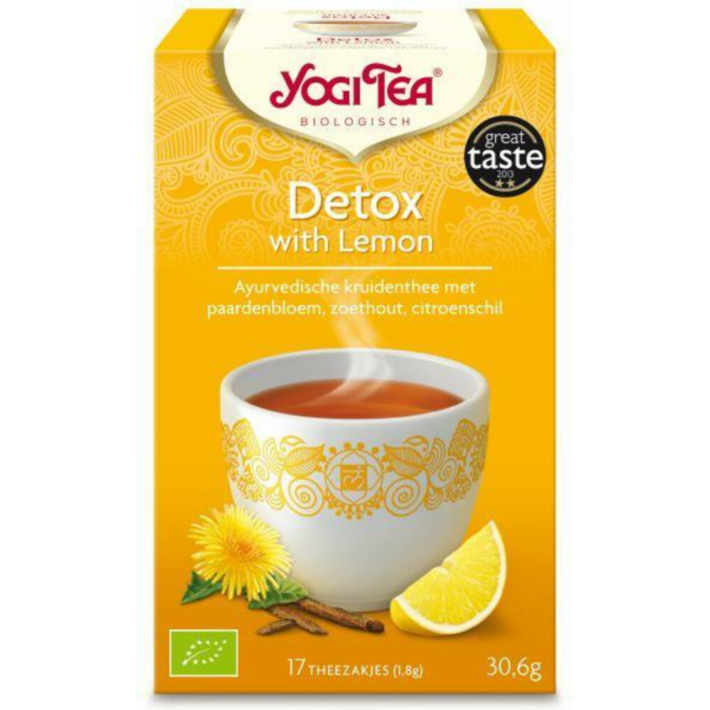 Yogi Tea Detox with lemon 17stuks