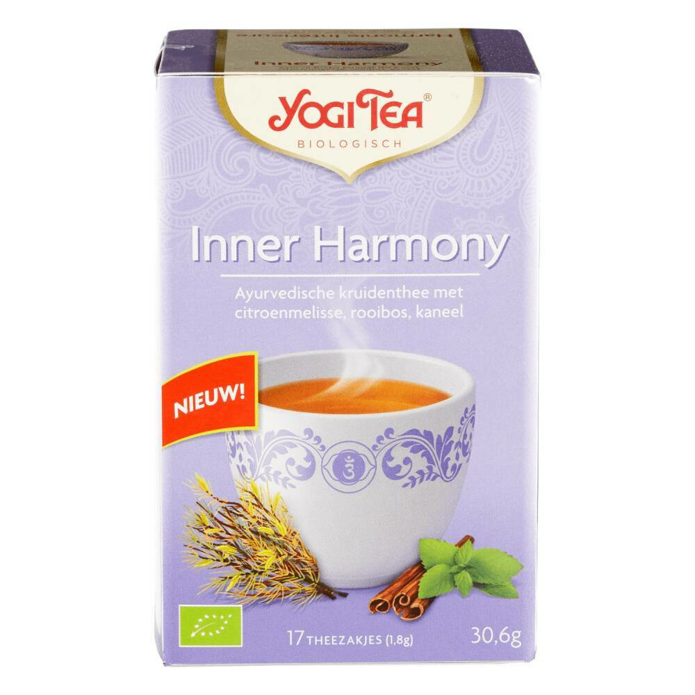6x Yogi tea Inner Harmony Biologisch 17 stuks
