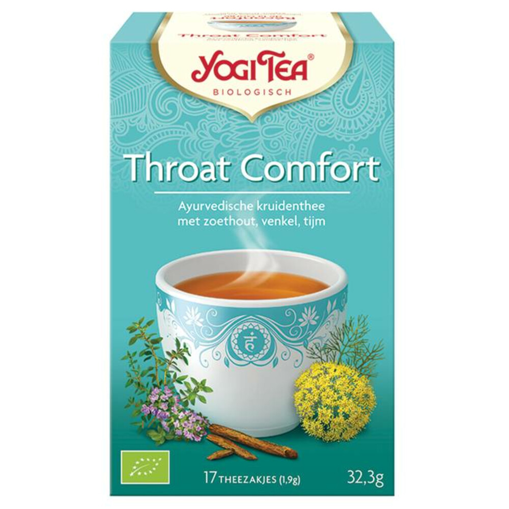 Yogi Tea Throat Comfort 17stuks