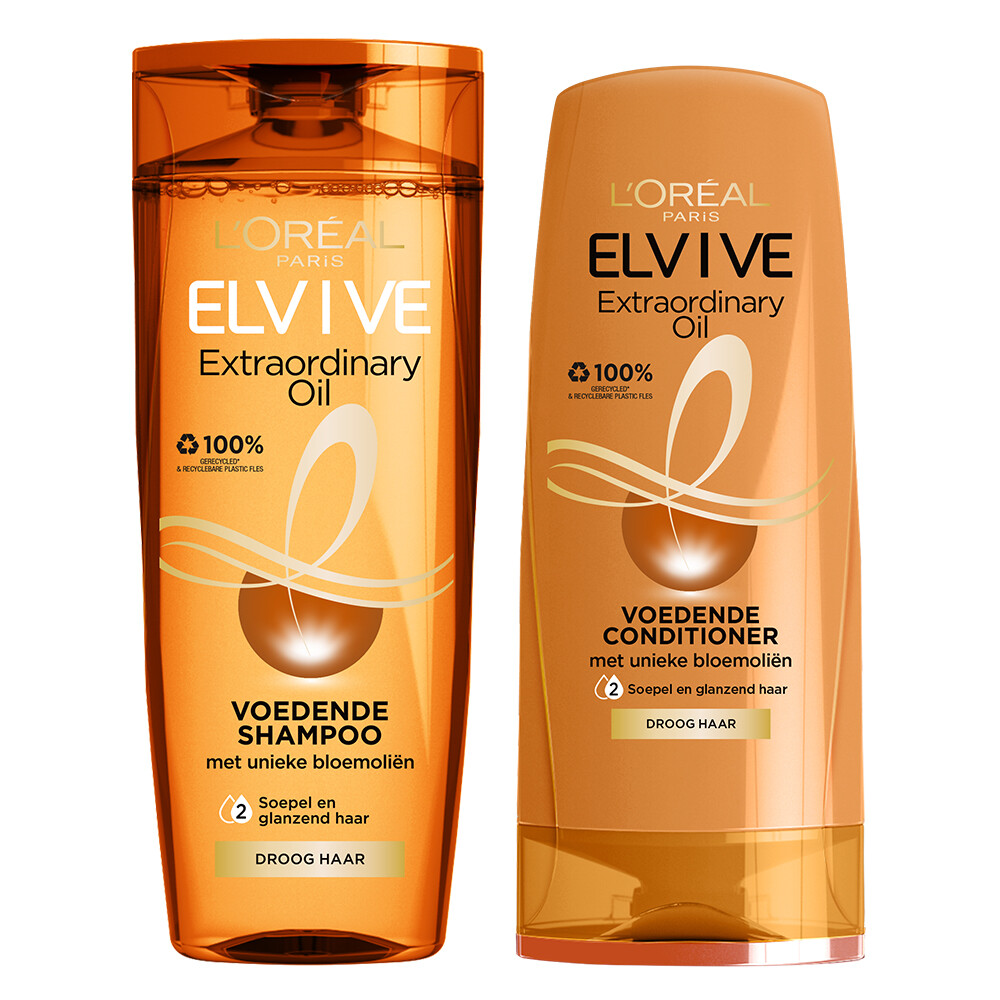 L'Oréal Elvive Extraordinary Oil Shampoo&Conditioner Pakket