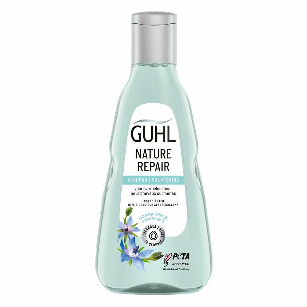 4x Guhl Nature Repair Shampoo 250 ml
