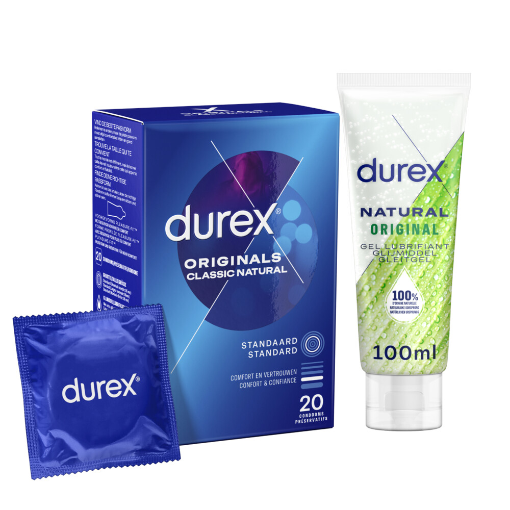 Durex Condooms en Glijmiddel Pakket