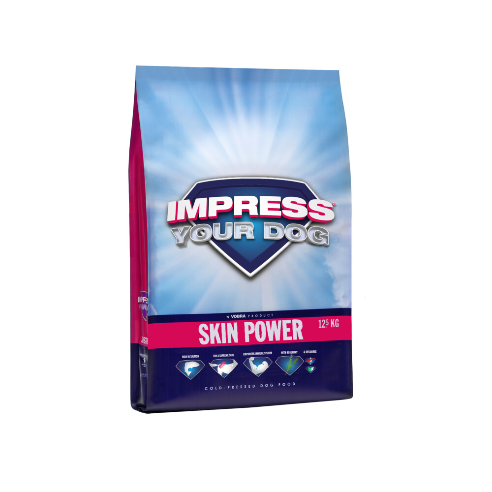 Impress Your Dog Hondenvoer Adult Skin Power 12,5 kg