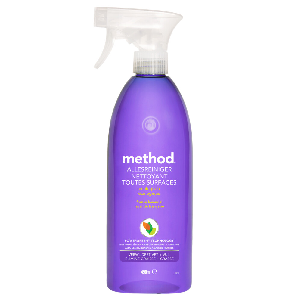 8x Method Allesreiniger Spray Franse Lavendel 490 ml