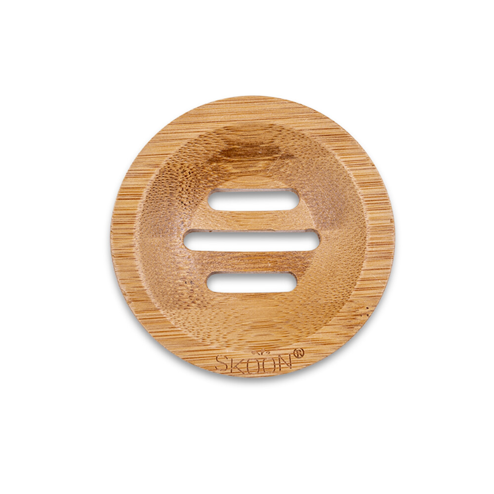 Skoon Bamboe Solid Bar Houder Rond