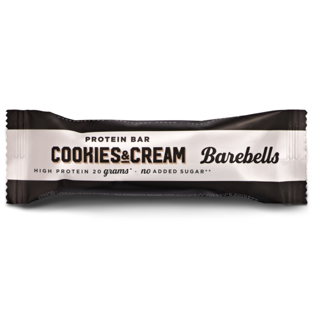 12x Barebells Proteïne Reep Cookies&Cream 55 gr