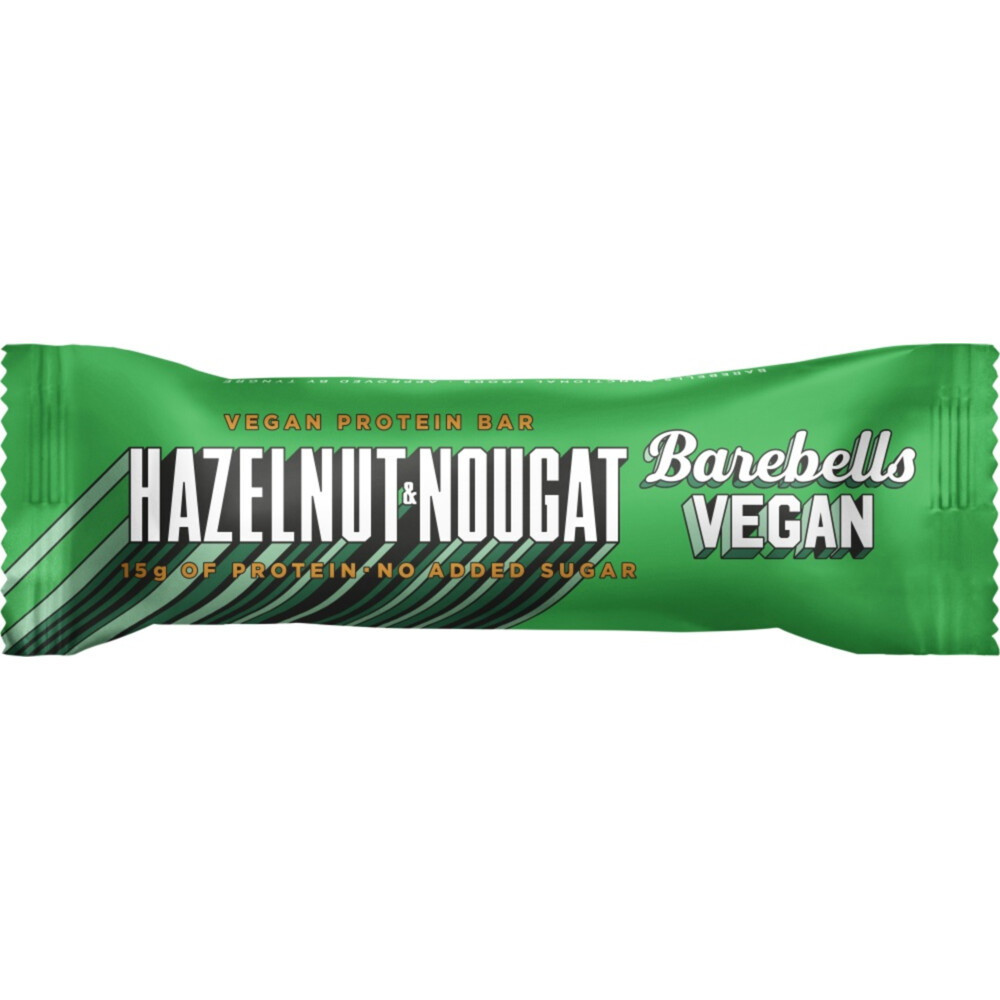 12x Barebells Proteïne Reep Hazelnut&Nougat Vegan 55 gr
