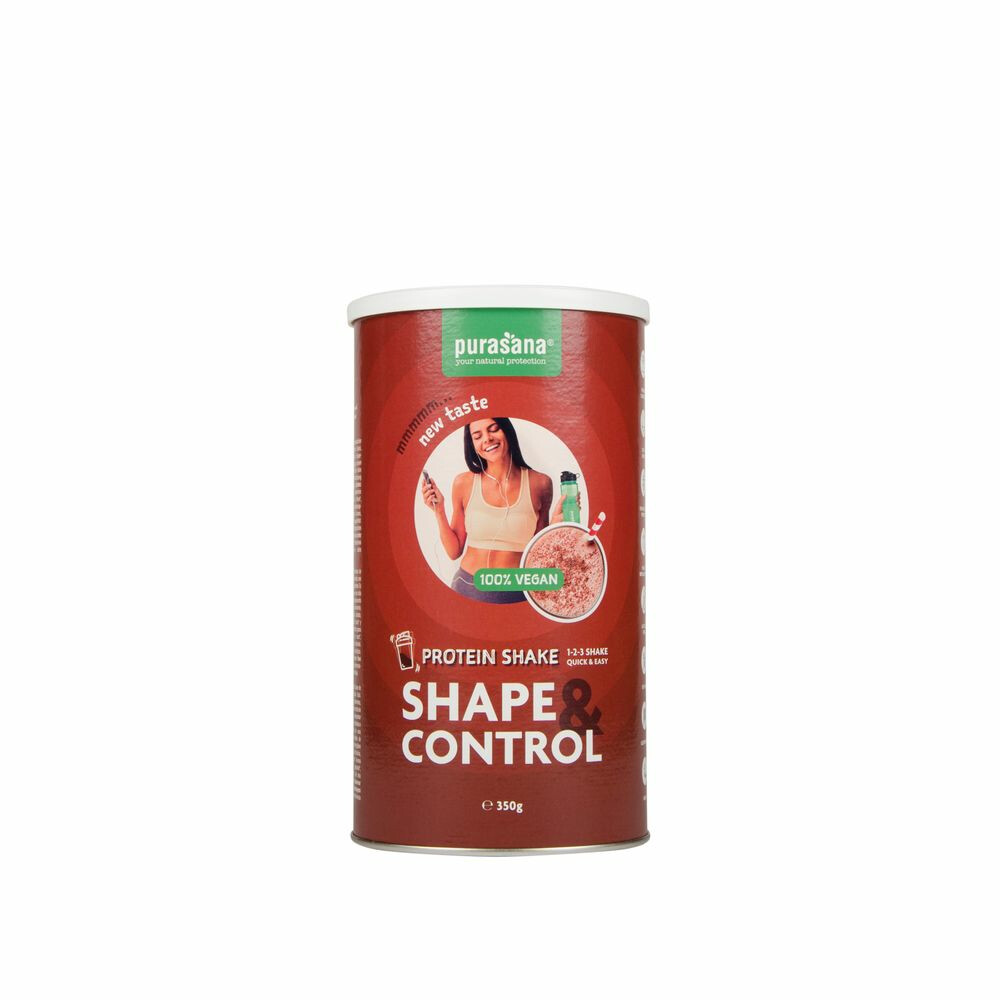 3x Purasana Shape&Control Chocolade 350 gr