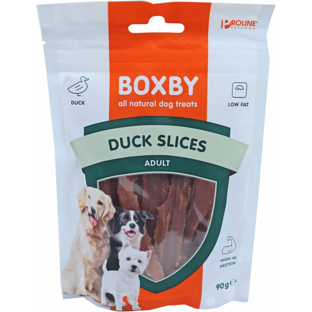 Boxby for dogs Duck Slices 90 gram