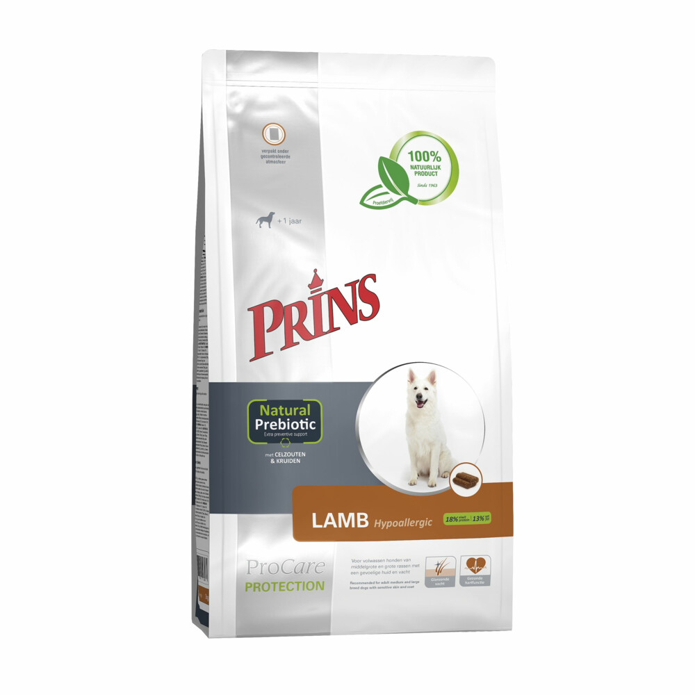 Prins Procare Protection Hypoallegenic Lam 3 kg Hondenvoer