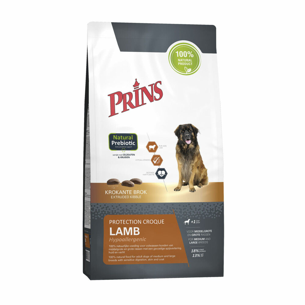 Prins Protection Croque Lamb Hypoallergenic 2 kg Hondenvoer