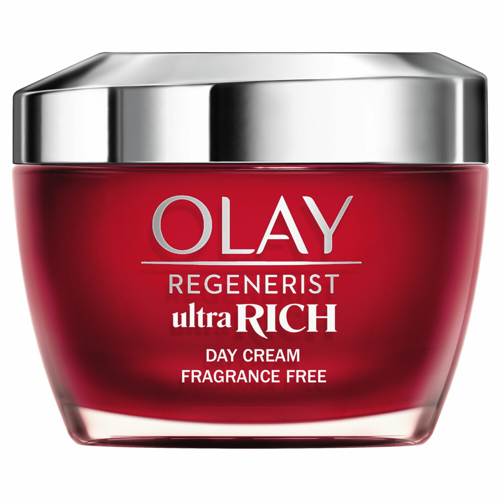 4x Olay Regenerist Ultra Rich Gezichtsdagcrème Parfumvrij 50 ml