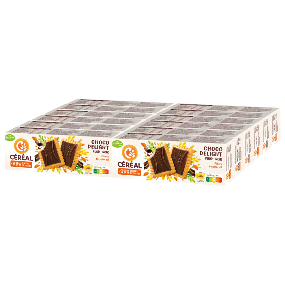 12x Céréal Koekjes Choco Delight 126 gr