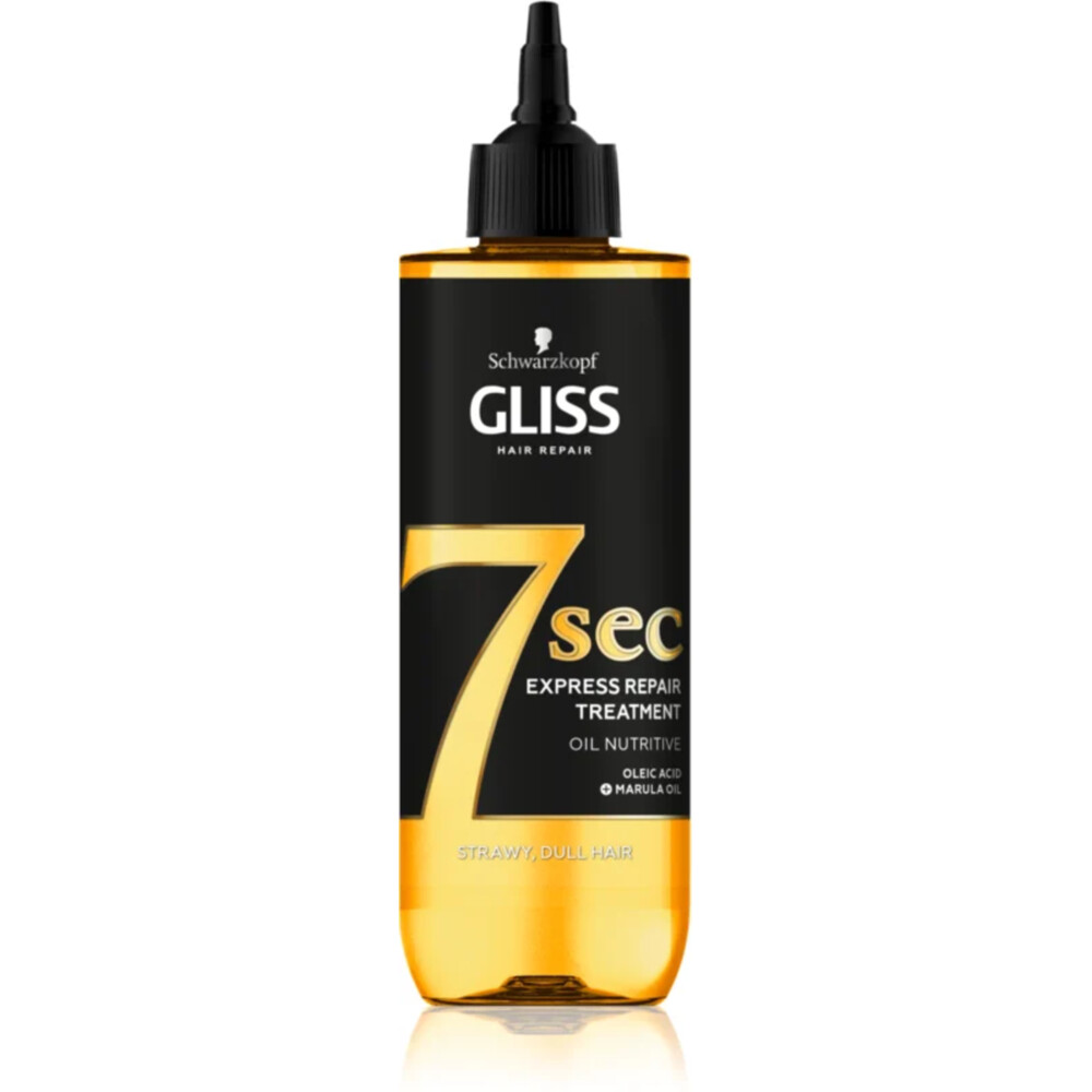 Gliss Kur 7 sec Express Repair Treatment Oil Nutritive 200 ml | Plein.nl